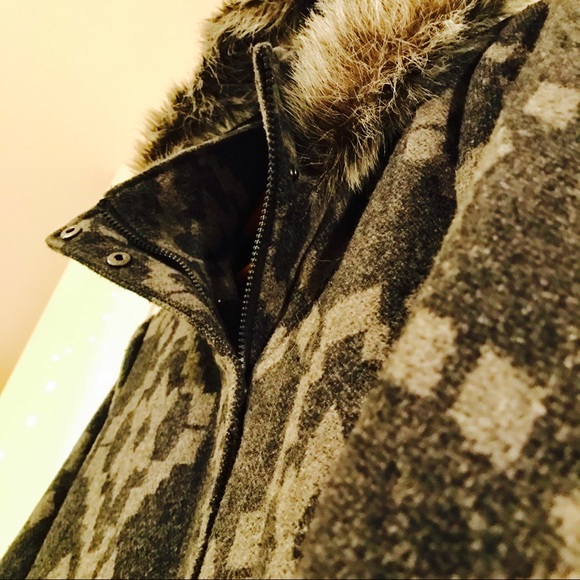 Jack by BB Dakota Faux Fur-Trimmed Peacoat - Picture 2 of 6